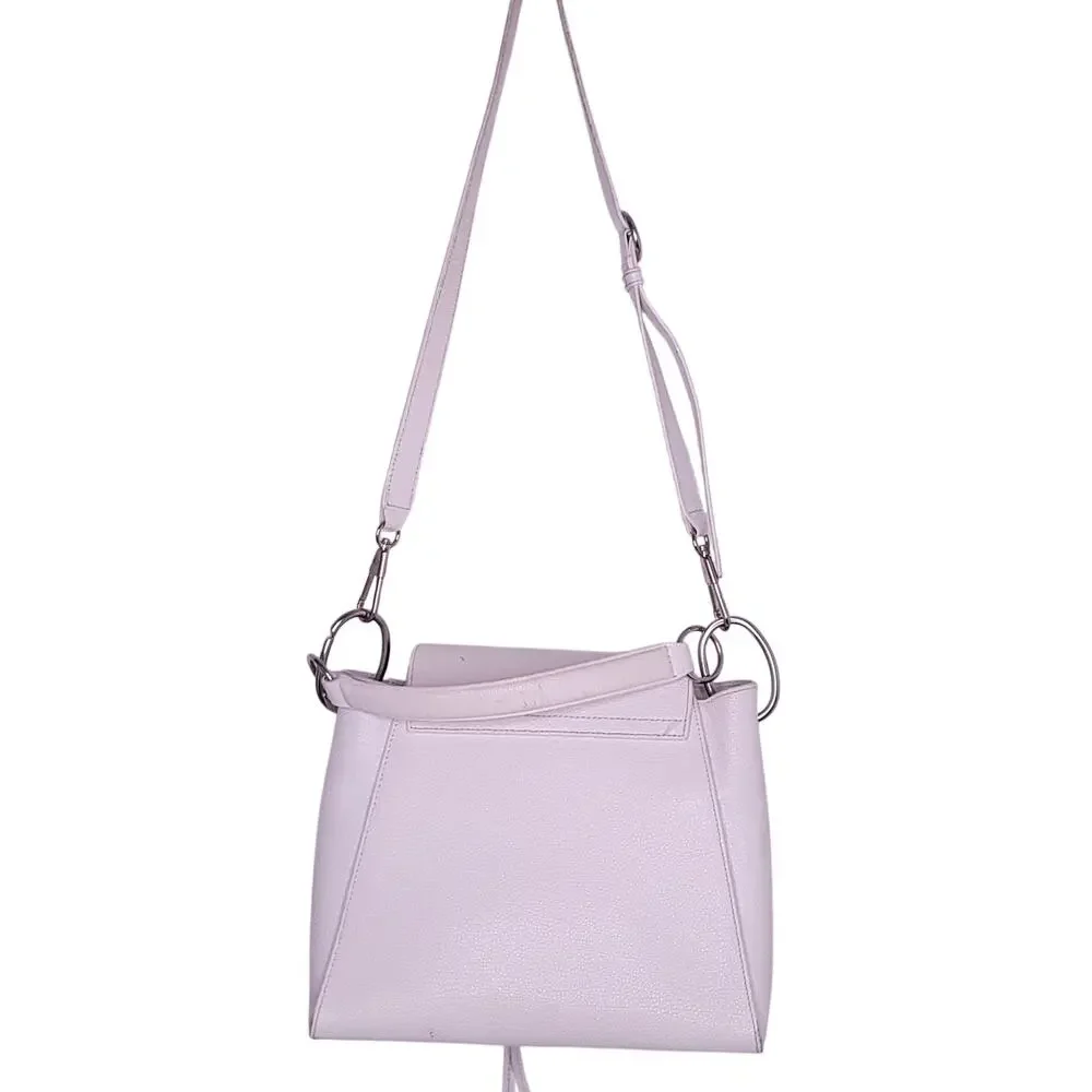 3.1 Lim Philip Lim White Leigh Top Handle Leather Satchel  (White) - Picture 4 of 10